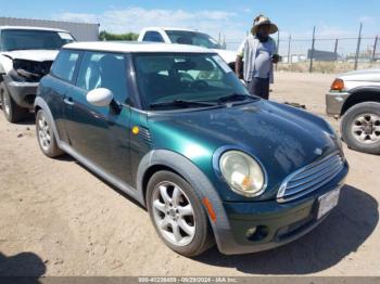  Salvage MINI Cooper