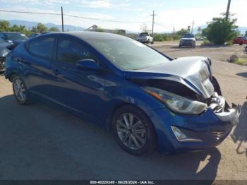  Salvage Hyundai ELANTRA