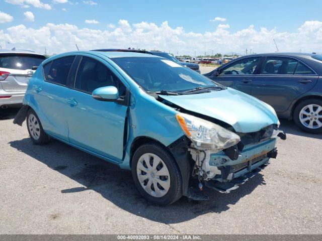  Salvage Toyota Prius c