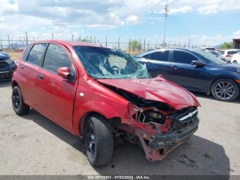  Salvage Chevrolet Aveo 5