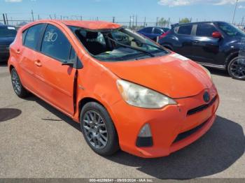  Salvage Toyota Prius c