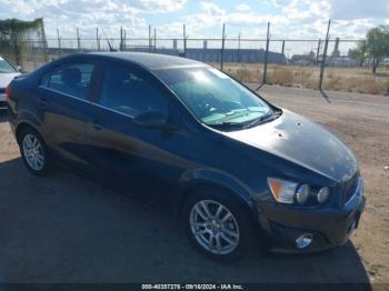  Salvage Chevrolet Sonic