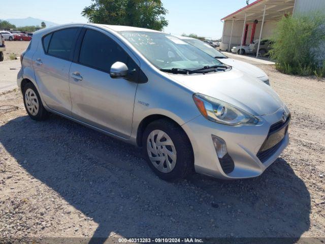  Salvage Toyota Prius c