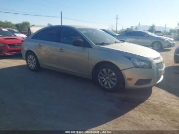  Salvage Chevrolet Cruze