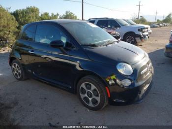  Salvage FIAT 500e