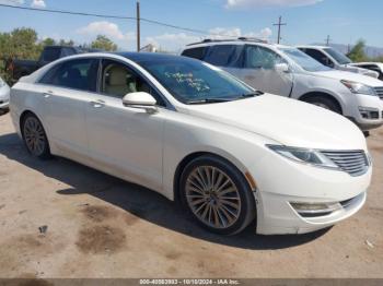  Salvage Lincoln MKZ