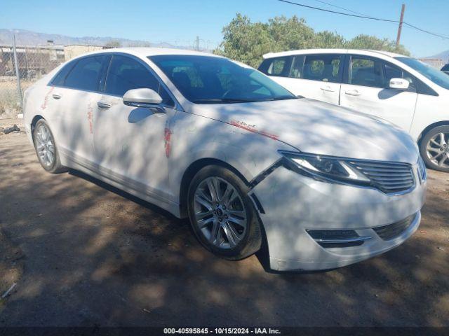  Salvage Lincoln MKZ Hybrid