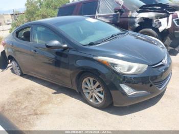  Salvage Hyundai ELANTRA