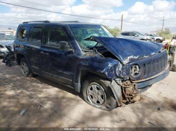  Salvage Jeep Patriot