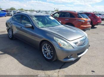  Salvage INFINITI G37