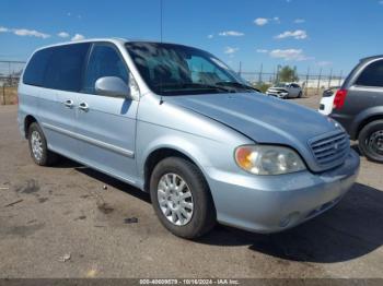  Salvage Kia Sedona