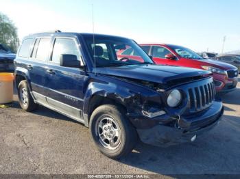  Salvage Jeep Patriot