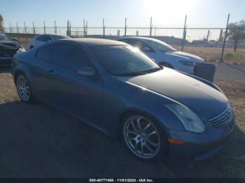  Salvage INFINITI G35