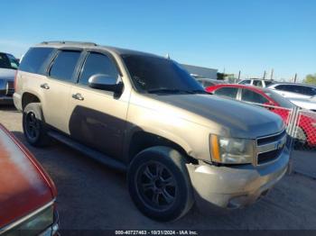  Salvage Chevrolet Tahoe