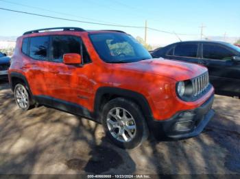  Salvage Jeep Renegade