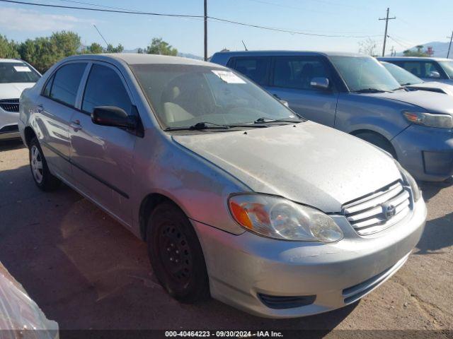  Salvage Toyota Corolla