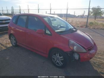  Salvage Honda Fit