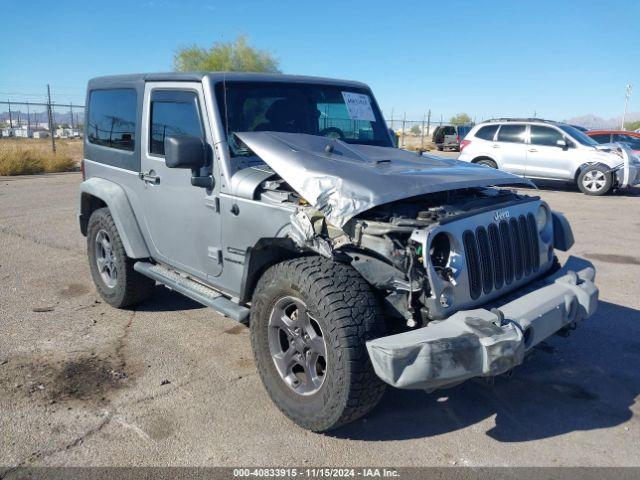  Salvage Jeep Wrangler