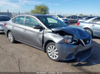  Salvage Nissan Sentra