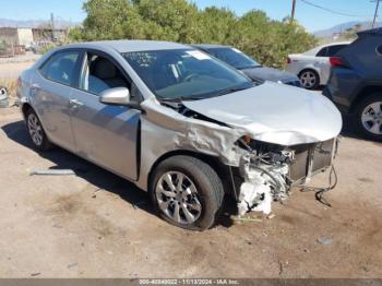  Salvage Toyota Corolla