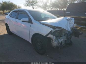  Salvage Toyota Corolla