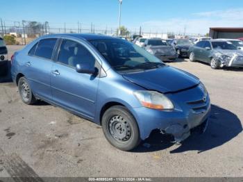  Salvage Toyota Yaris