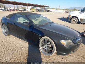  Salvage BMW 6 Series