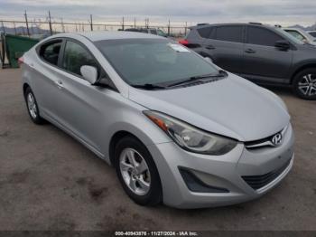  Salvage Hyundai ELANTRA