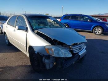  Salvage Toyota Corolla