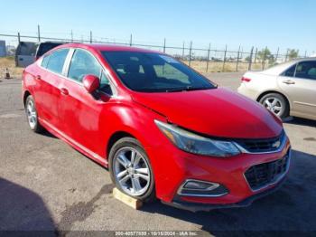  Salvage Chevrolet Cruze