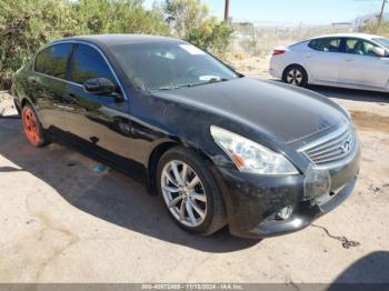  Salvage INFINITI G37