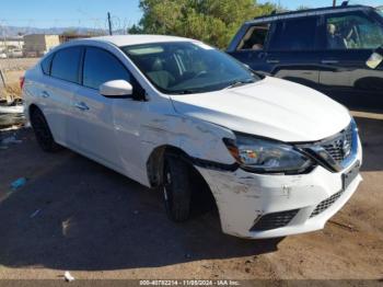  Salvage Nissan Sentra