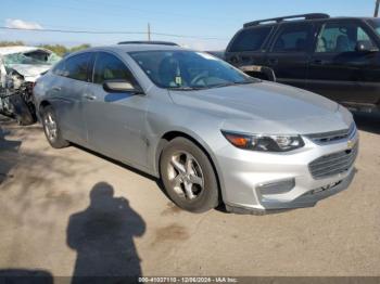  Salvage Chevrolet Malibu