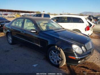  Salvage Mercedes-Benz E-Class