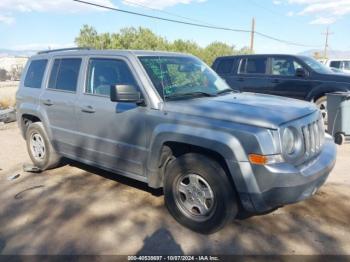  Salvage Jeep Patriot