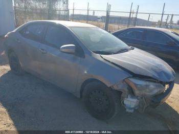  Salvage Toyota Corolla