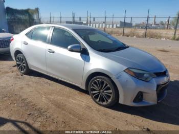  Salvage Toyota Corolla