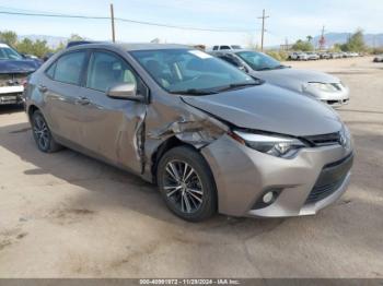  Salvage Toyota Corolla