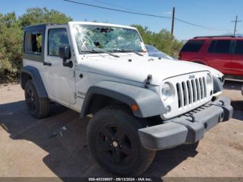  Salvage Jeep Wrangler