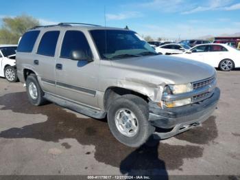  Salvage Chevrolet Tahoe