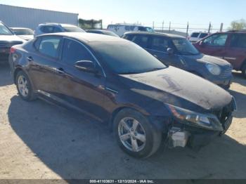  Salvage Kia Optima