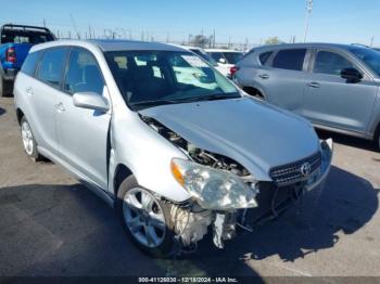  Salvage Toyota Matrix