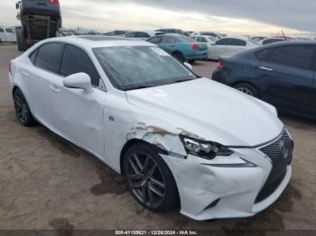  Salvage Lexus Is