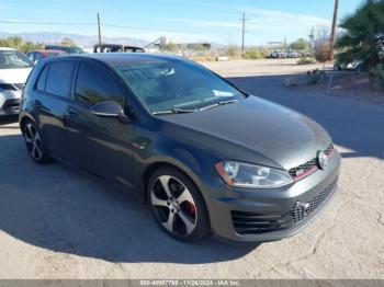  Salvage Volkswagen Golf