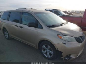  Salvage Toyota Sienna