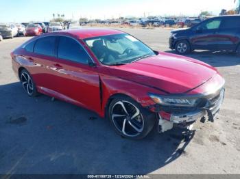  Salvage Honda Accord