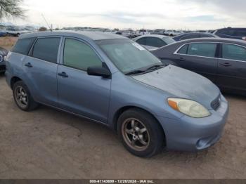  Salvage Toyota Matrix