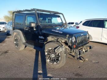  Salvage Jeep Wrangler