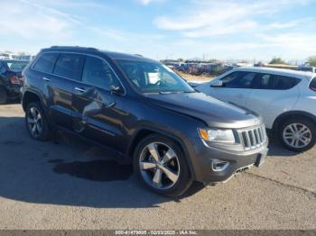  Salvage Jeep Grand Cherokee