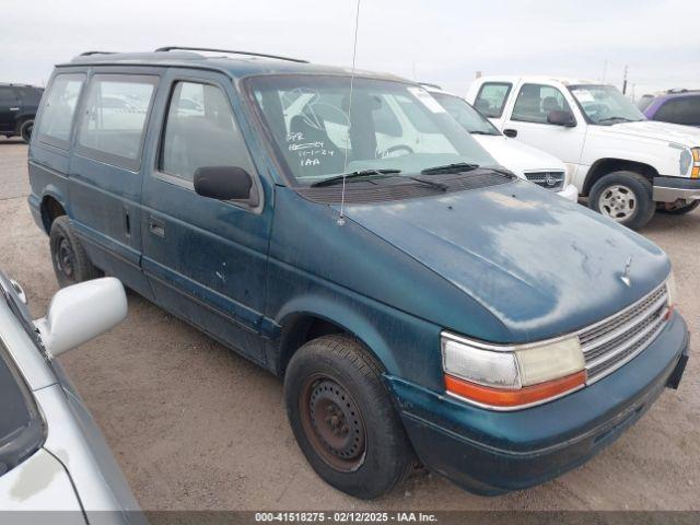  Salvage Plymouth Voyager